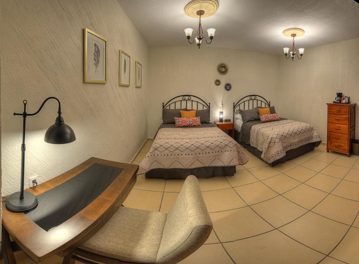 Hotel Santa Paula 태스코 데 알라르콘 외부 사진
