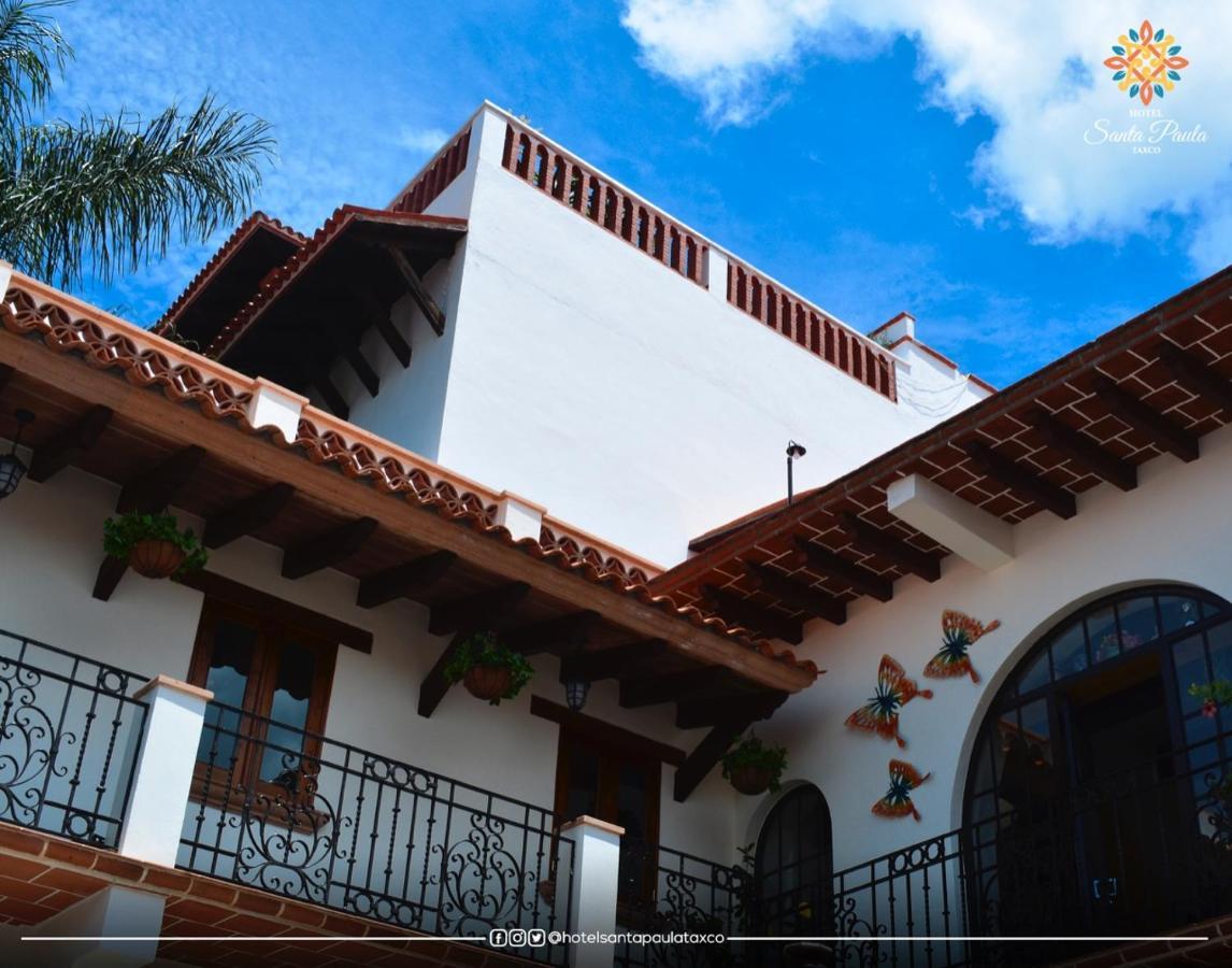 Hotel Santa Paula 태스코 데 알라르콘 외부 사진
